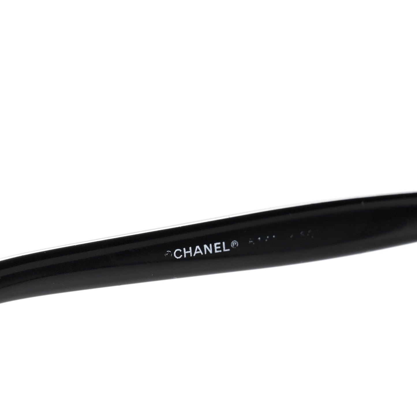 Acetate CC Bow Sunglasses 5171 Black White