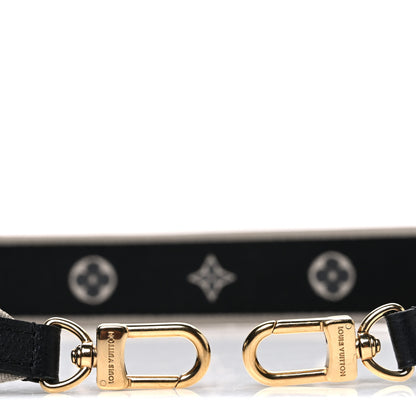 Louis Vuitton Jacquard Diane Shoulder Strap Black Ivory 3 of 3