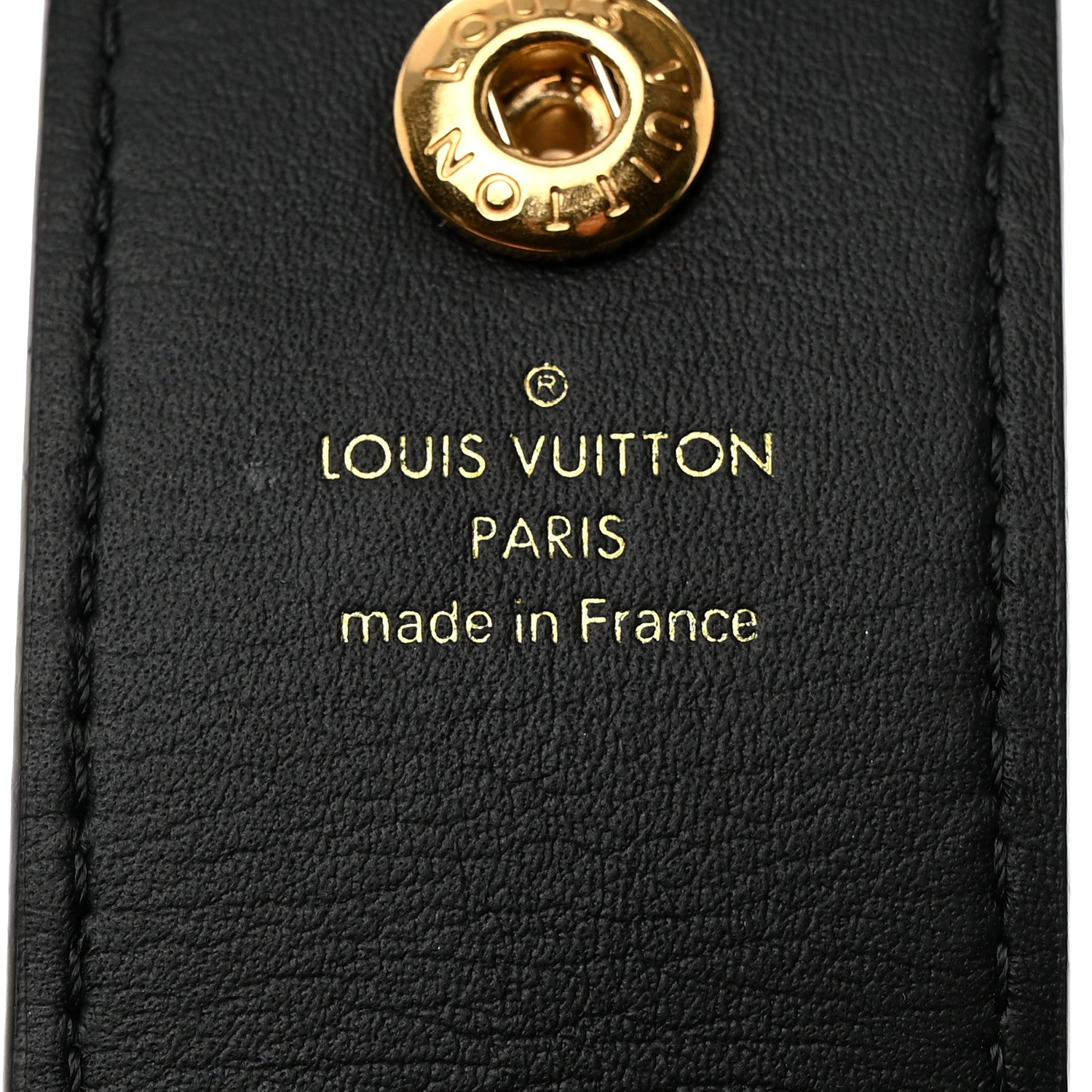 Louis Vuitton Monogram Adjustable Bandouliere Shoulder Strap Black 3 of 4