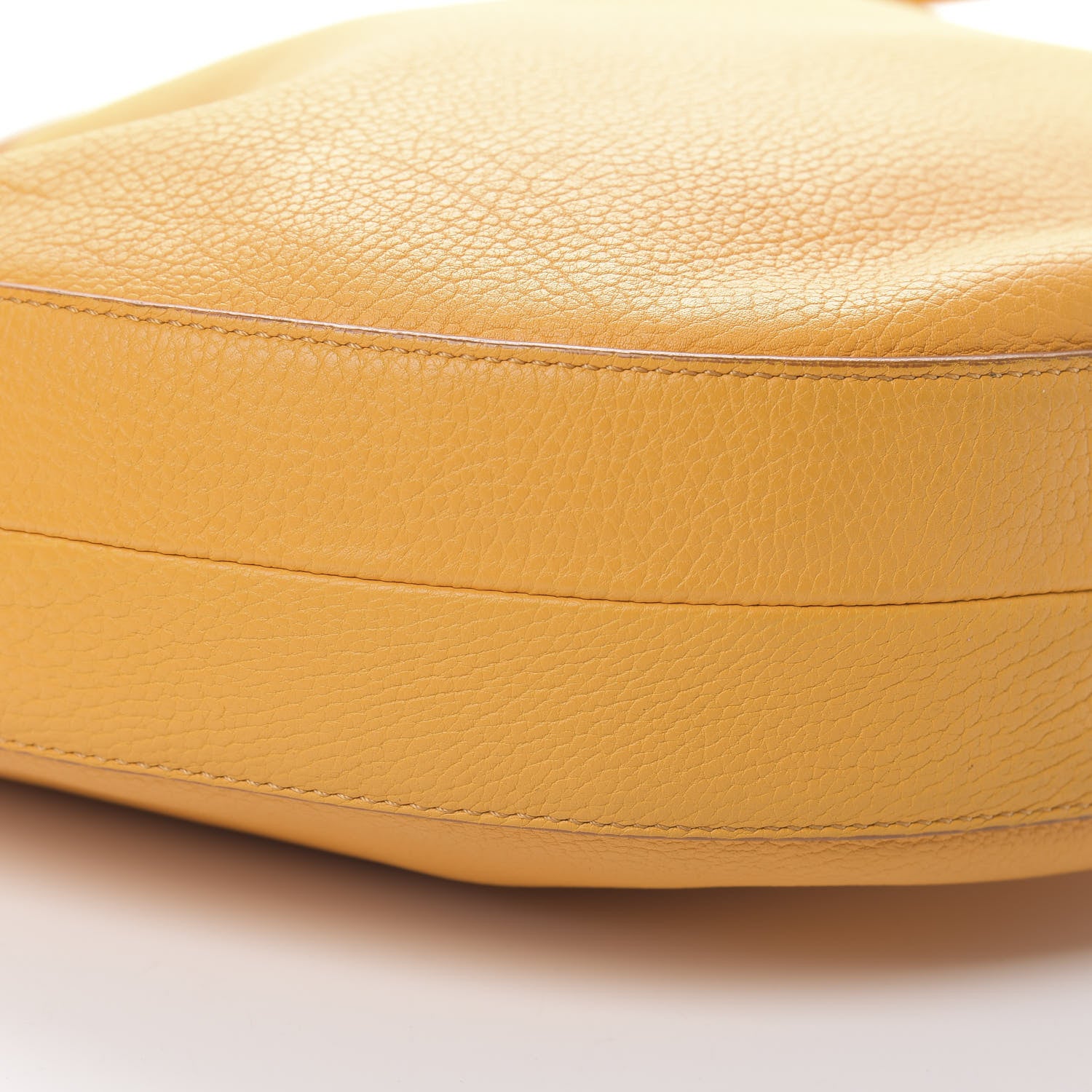 Celine Crisped Calfskin Medium Hobo Bag Saffron 10 of 16