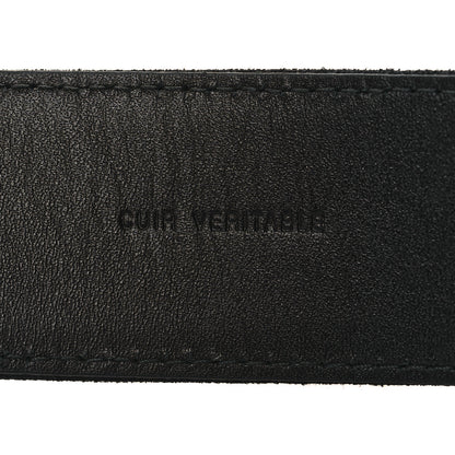 Chanel Suede Logo Belt 85 34 Black 7 of 8
