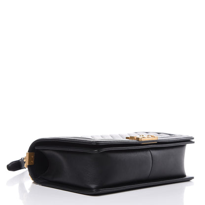 Chanel Caviar Quilted New Medium Boy Flap Black 4 of 13