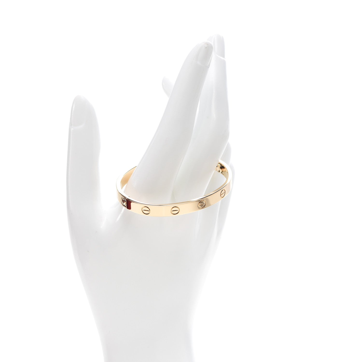 Cartier 18K Yellow Gold LOVE Bracelet 16 2 of 7