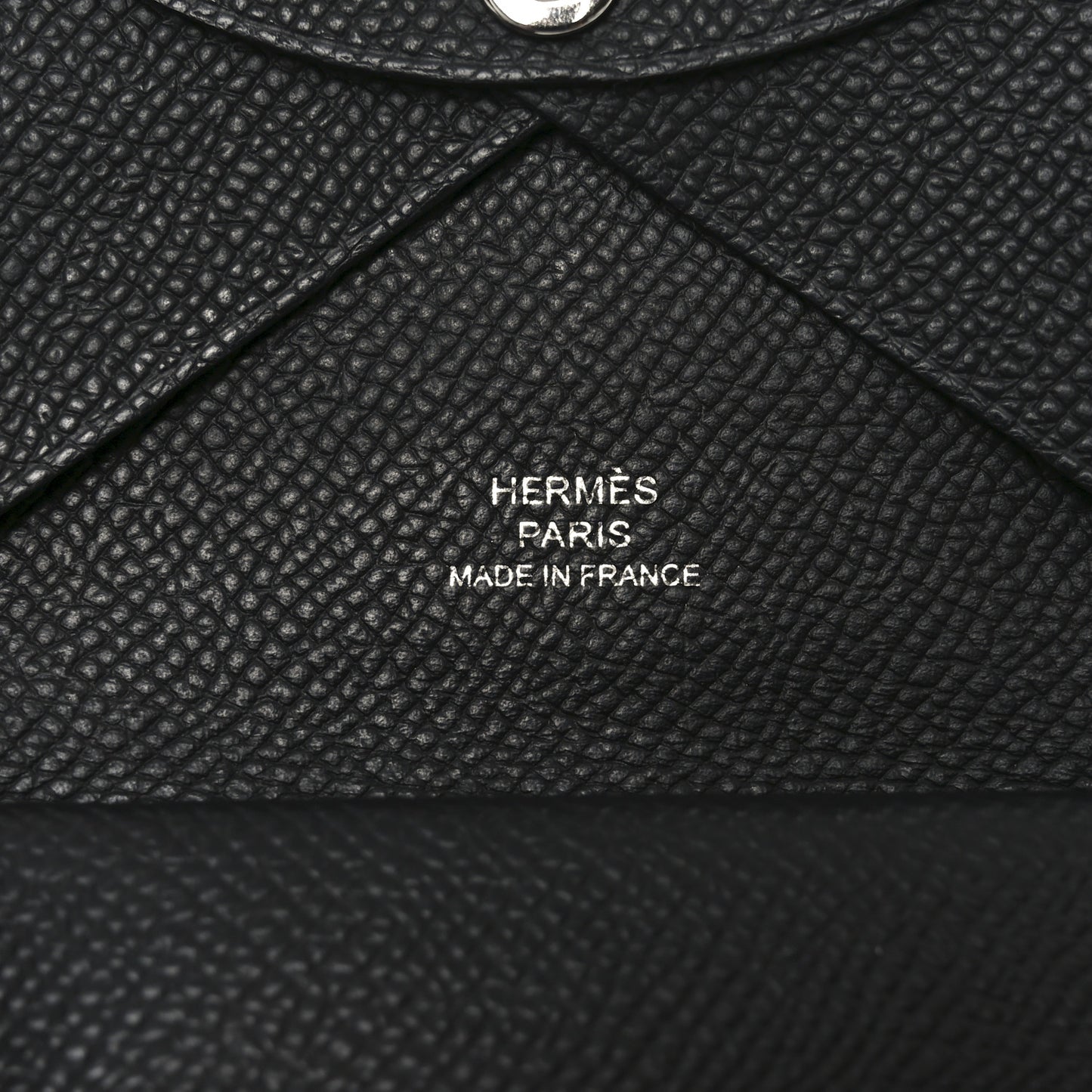 Epsom Calvi Duo Card Case Black