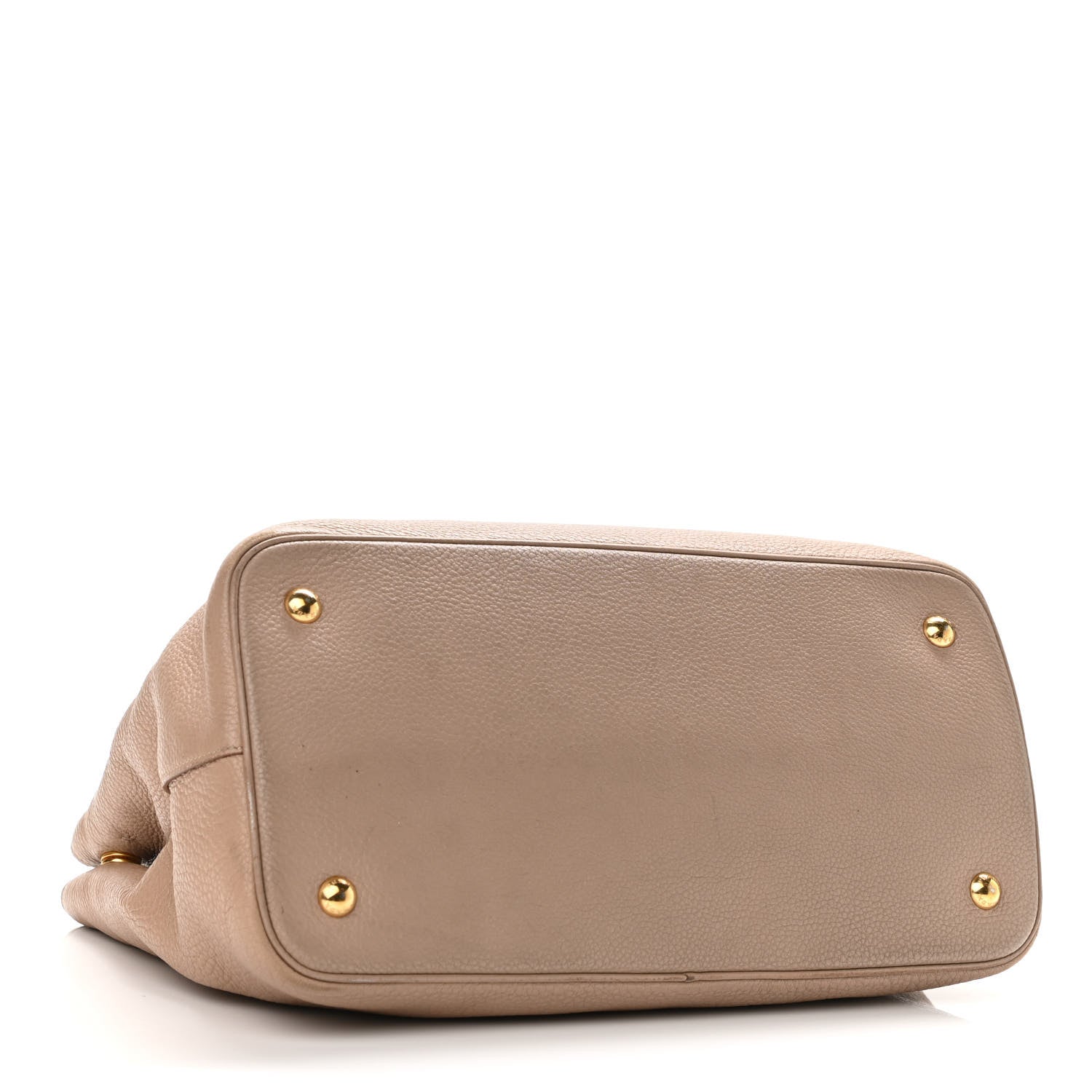 Prada Vitello Daino Tote Sesamo 3 of 10