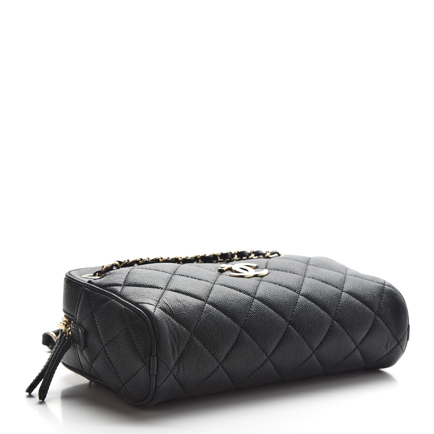 Chanel Caviar Quilted Small In & Out Camera Case Black 4 of 11