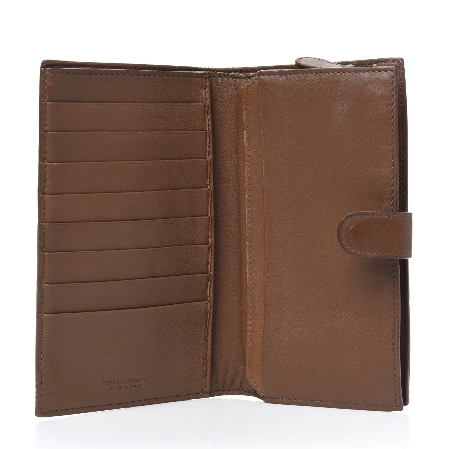 Bottega Veneta Nappa Intrecciato Continental Wallet Chene 4 of 5