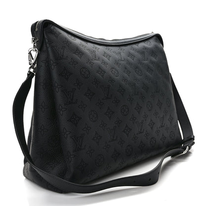 Louis Vuitton Mahina Braided Hand It All MM Black 3 of 10