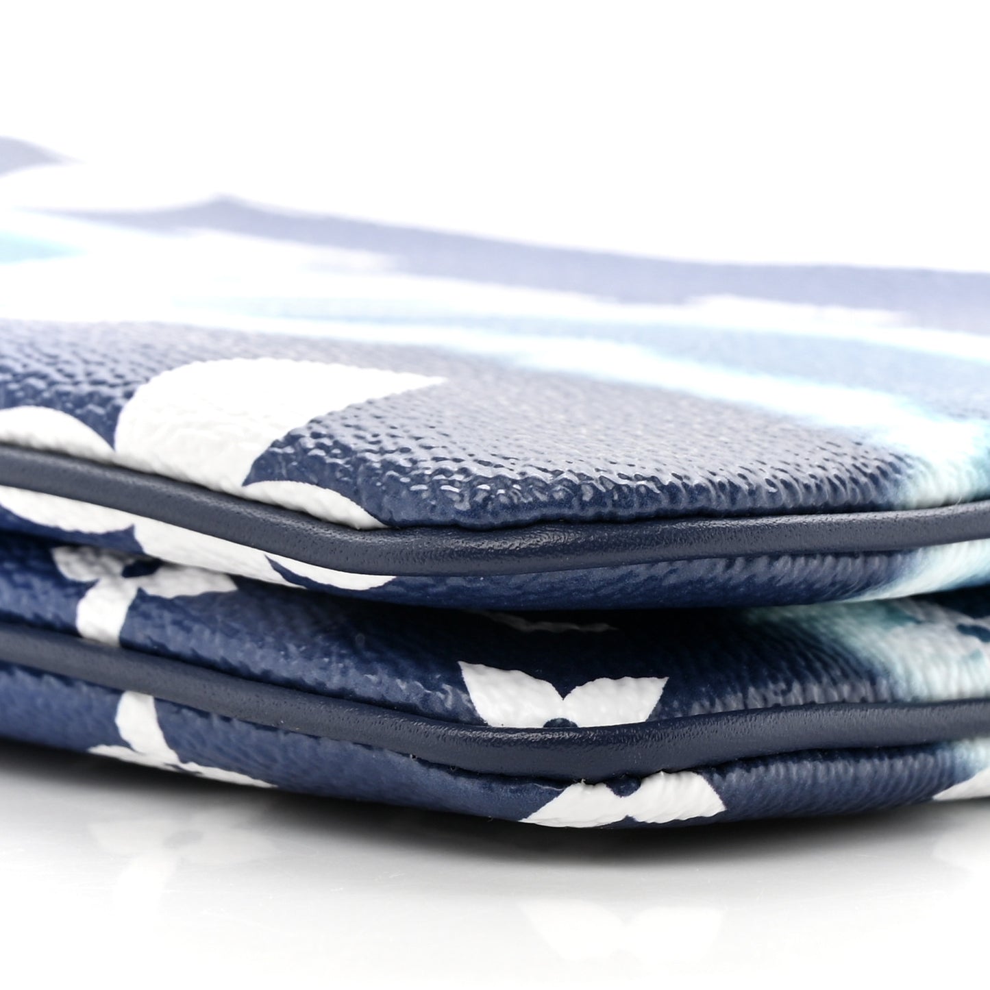 Monogram Giant Escale Double Zip Pochette Blue