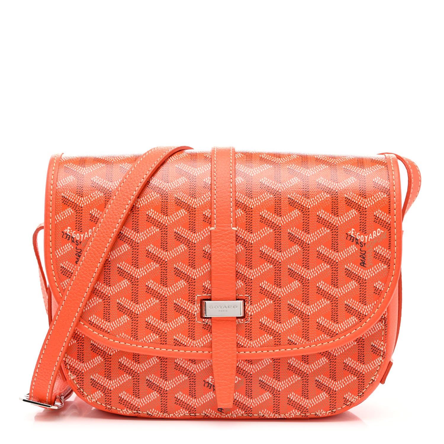 Goyard Goyardine Belvedere II PM Messenger Bag Orange 1 of 9