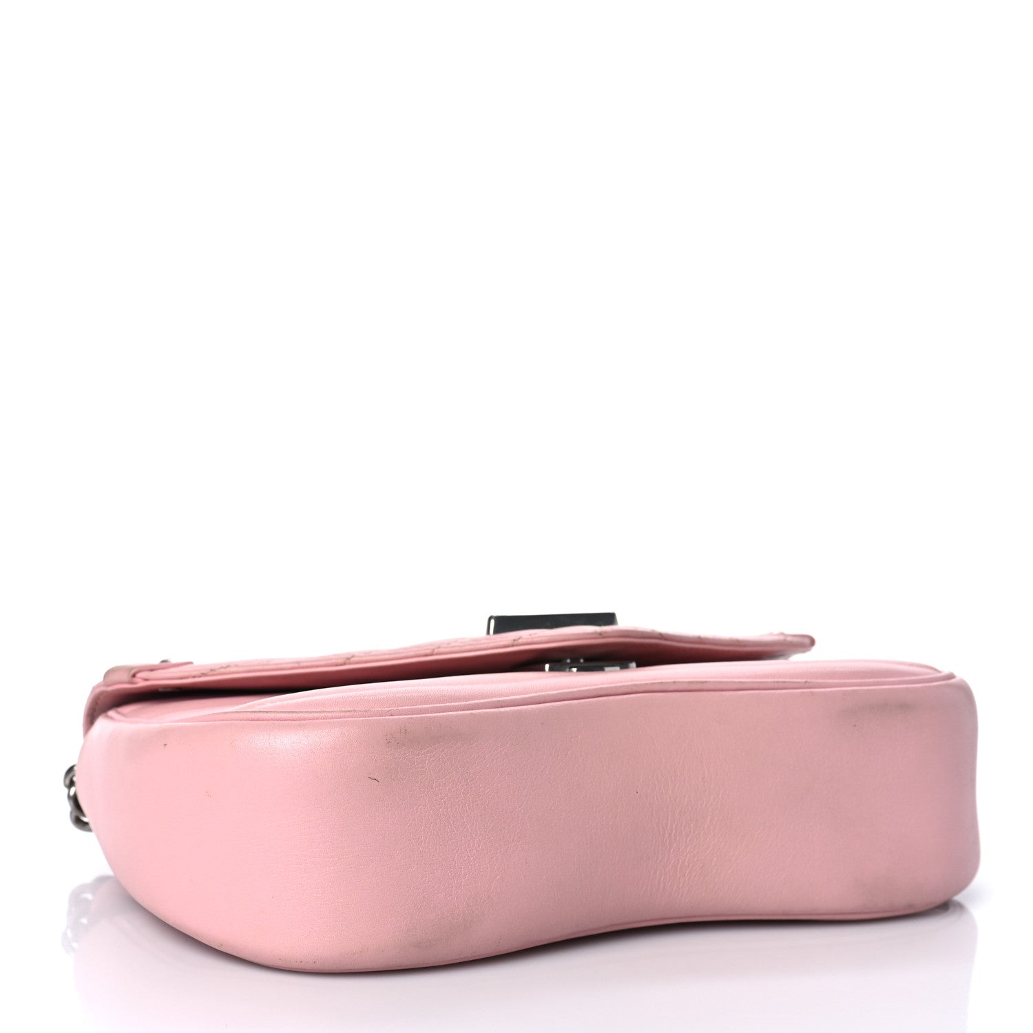 Louis Vuitton Calfskin New Wave Chain MM Smoothie Pink 4 of 18