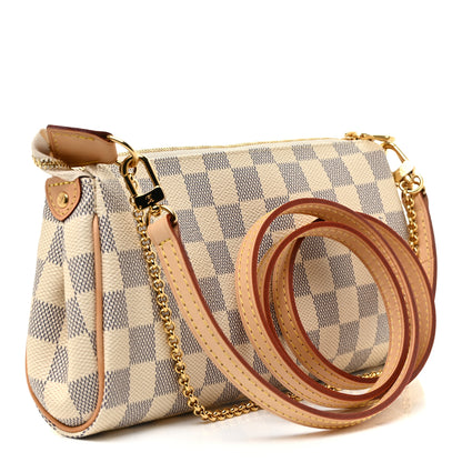 Louis Vuitton Damier Azur Eva Clutch 3 of 12