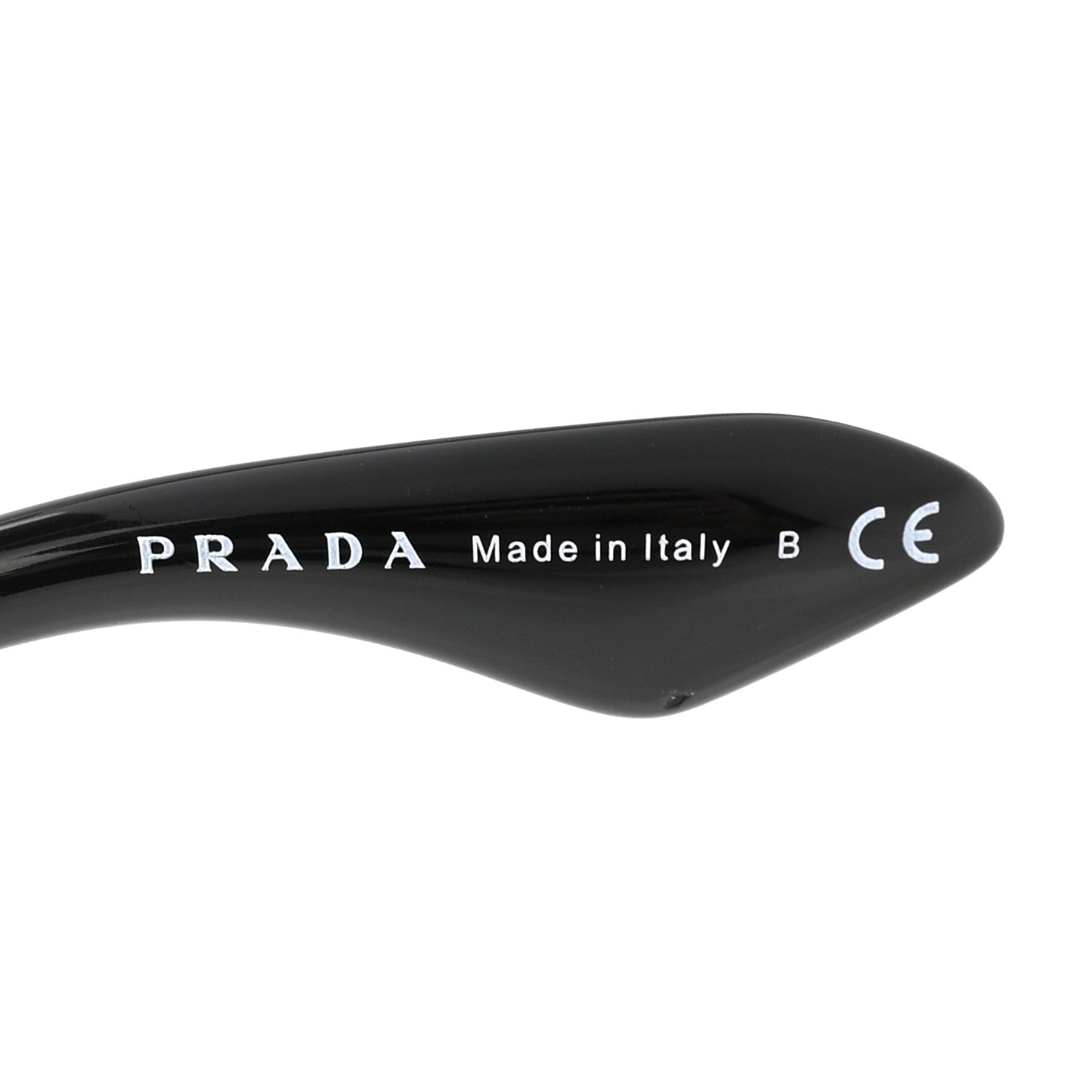 Prada Acetate Bead Sunglasses SPR 10T Black 5 of 8