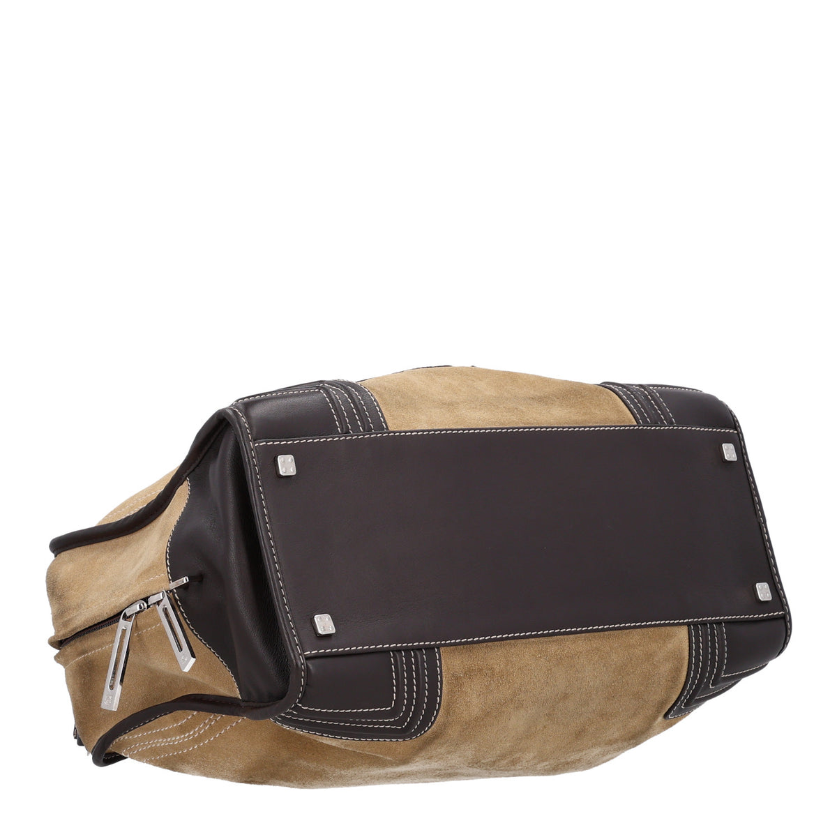 Suede Calfskin Amazona 36  Gold Brown