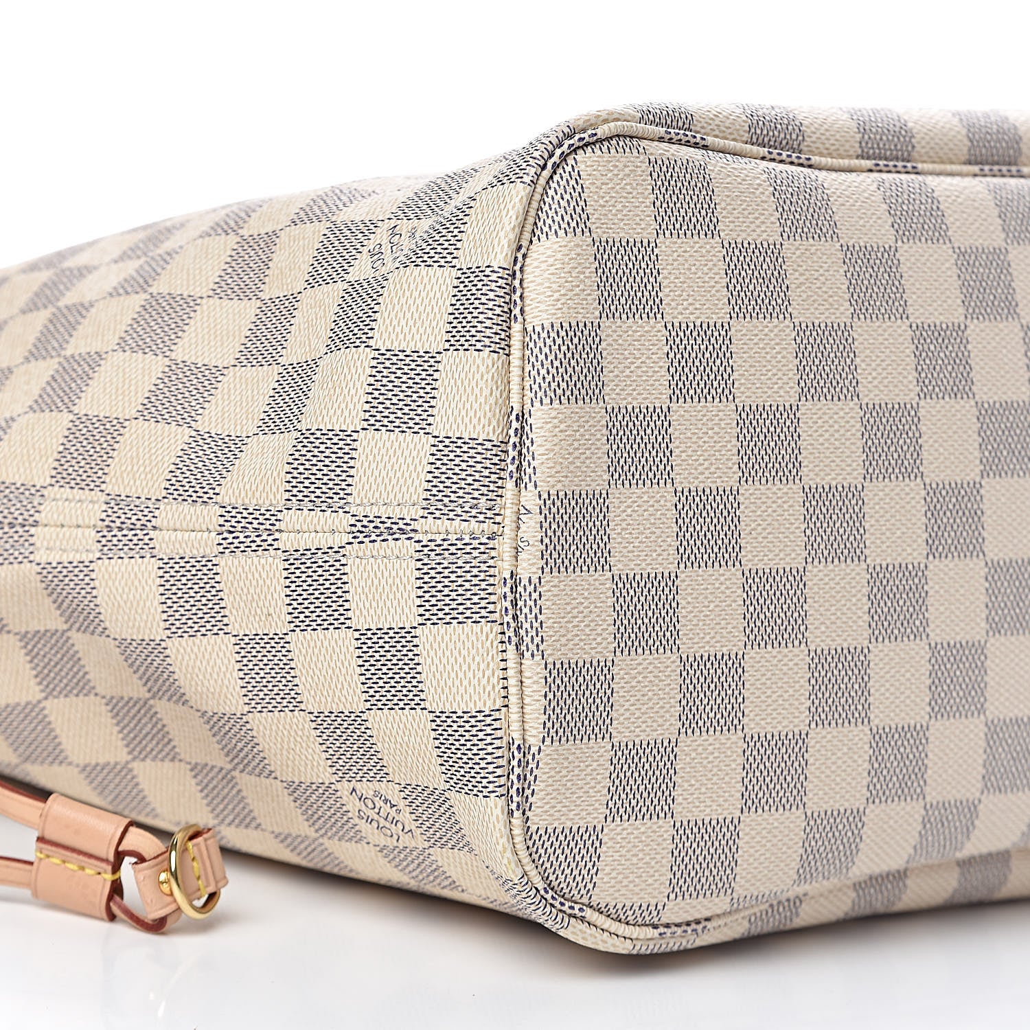 Louis Vuitton Damier Azur Neo Neverfull MM Rose Ballerine 16 of 18