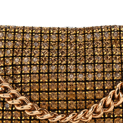 Stella McCartney Crystal Mesh Falabella Shoulder Bag Metallic Brown 8 of 11