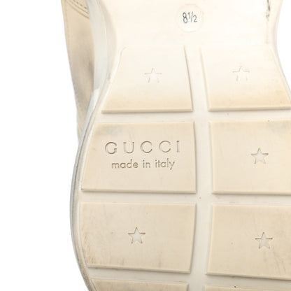 Gucci Calfskin Mouth Print Mens Rhyton Sneakers 8.5 Ivory 8 of 10