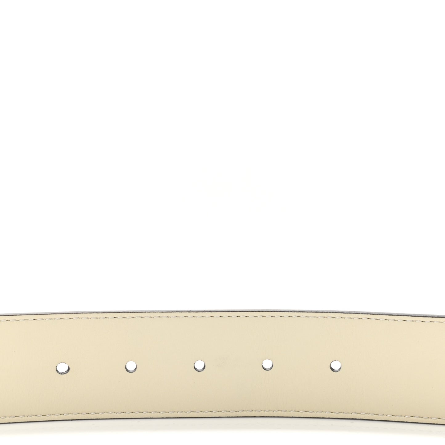 Calfskin Double G 40mm Belt 90 36 Mystic White