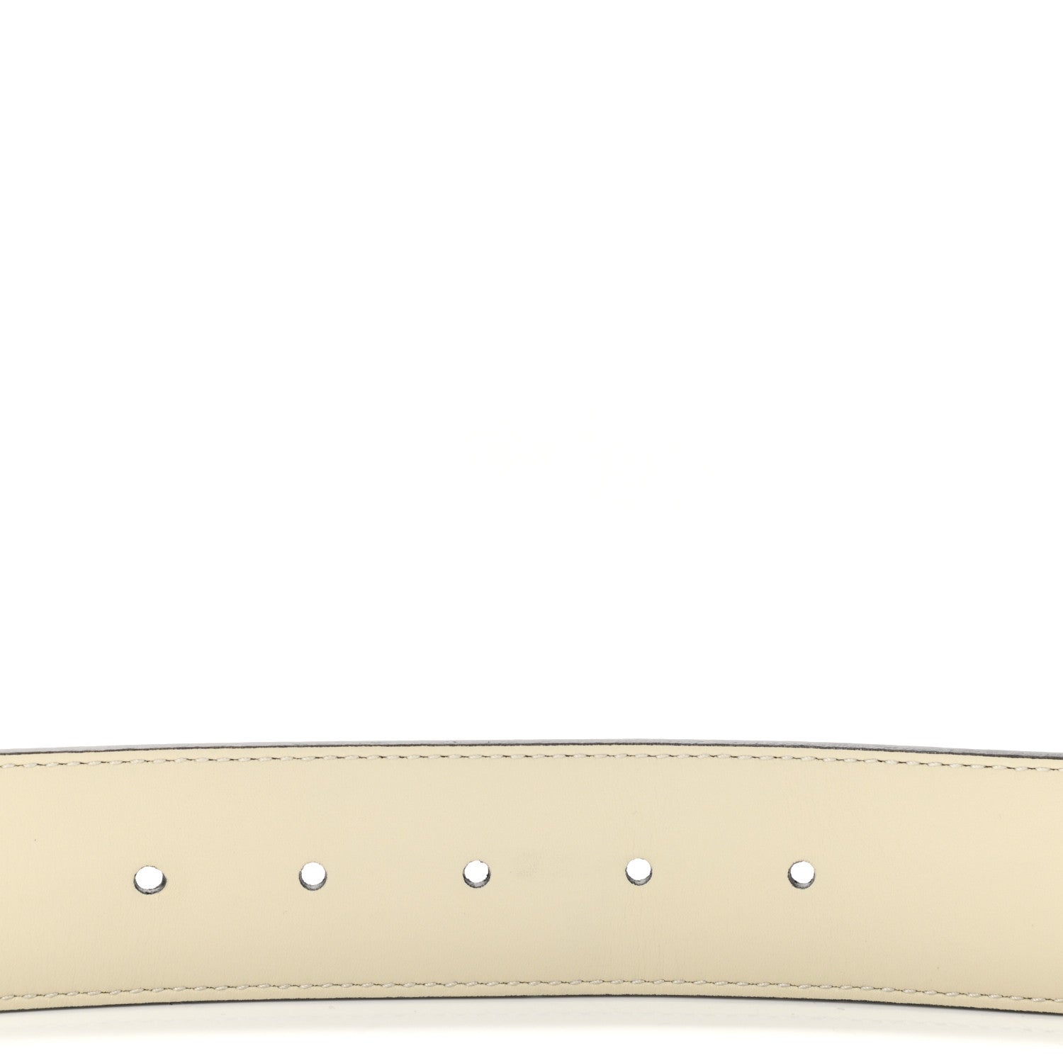 Gucci Calfskin Double G 40mm Belt 90 36 Mystic White 4 of 5