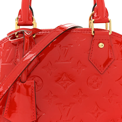 Louis Vuitton Vernis Alma BB Cherry 8 of 12