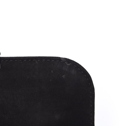 Valentino Garavani Pebbled Calfskin Small Glam Lock Rockstud Flap Black 9 of 11