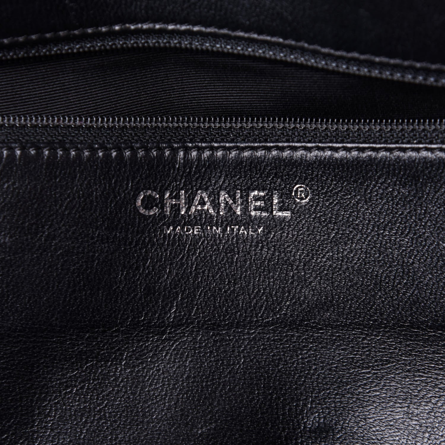 Chanel Caviar Quilted CC Timeless Bowler Black 5 of 11