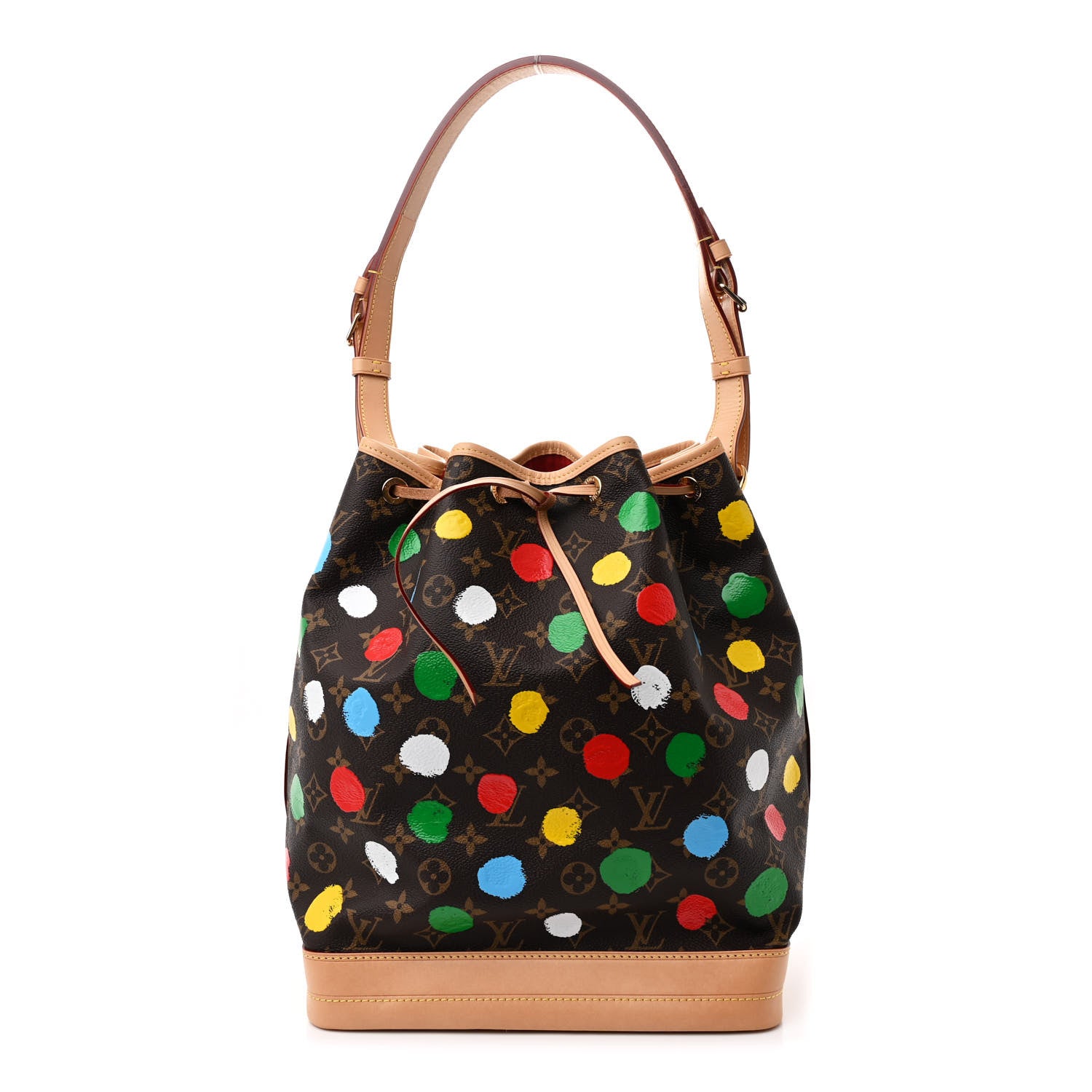 Louis Vuitton LV X YK Monogram Dots Noe Multicolor 1 of 11
