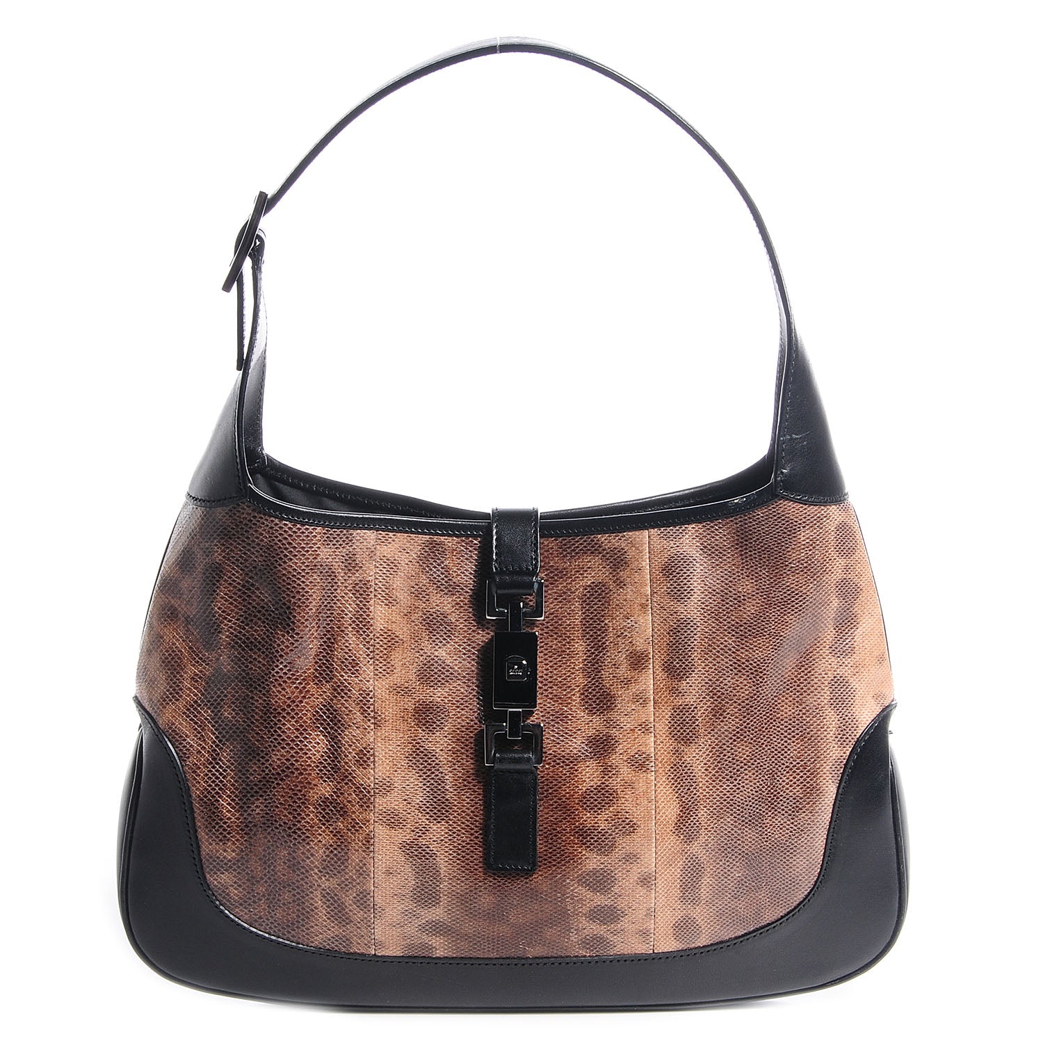 Gucci Karung Jackie O Hobo Brown 1 of 8