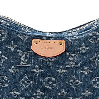 Louis Vuitton Monogram Denim Croissant MM Blue 7 of 9
