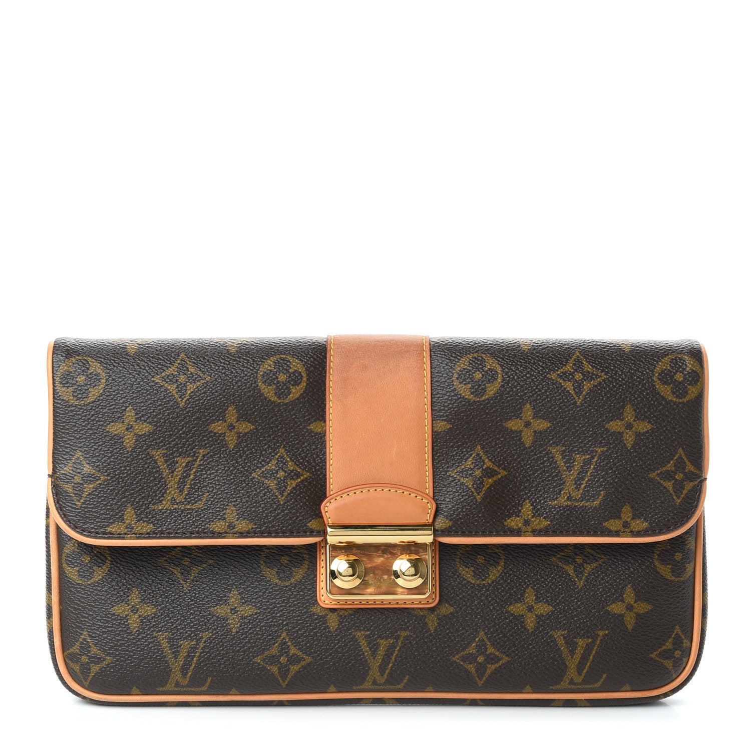 Louis Vuitton Monogram Slim Clutch Sofia Coppola 1 of 9