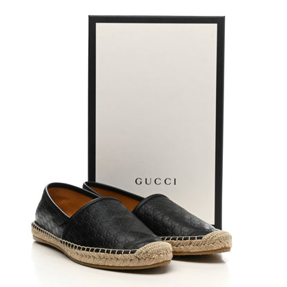 Gucci Microguccissima Signature Espadrilles 38 Black 9 of 9