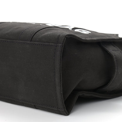 Marc Jacobs Cotton Canvas Tote Bag Black 10 of 10