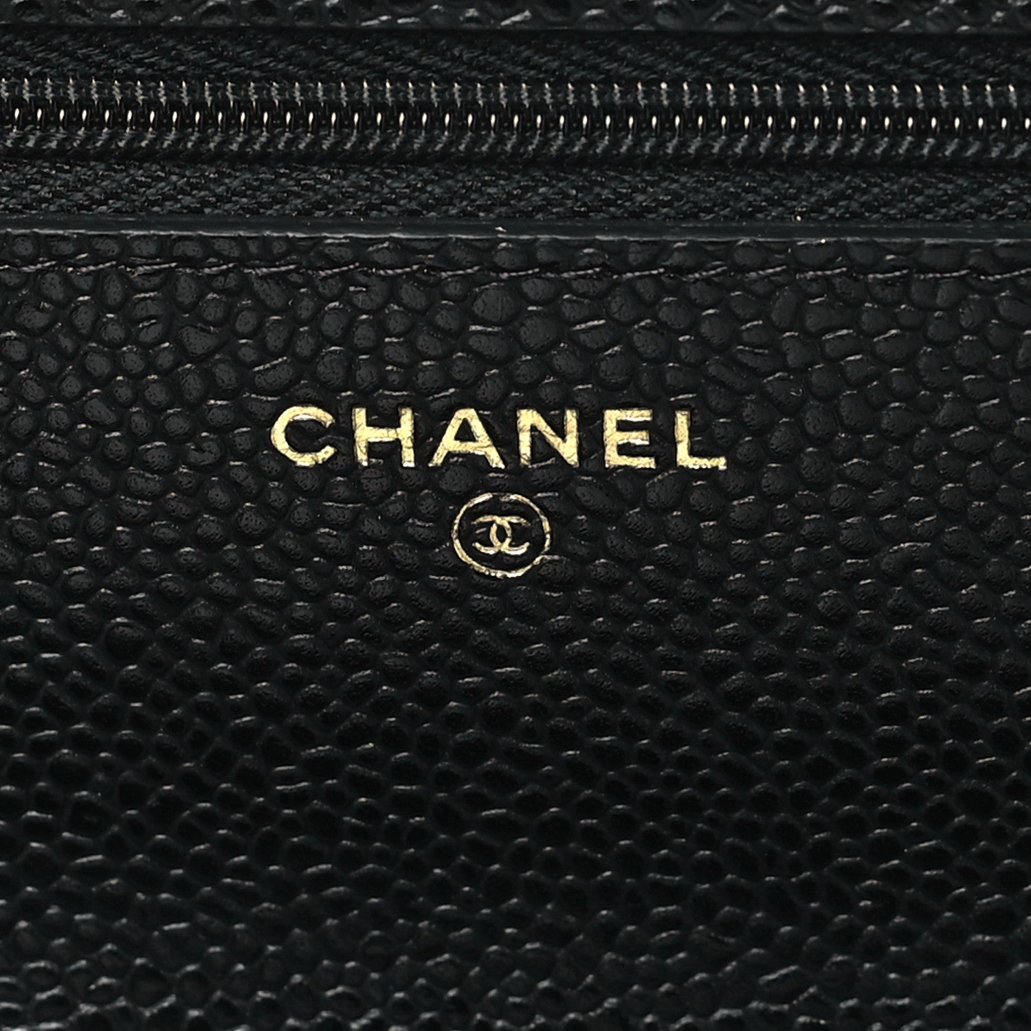 Chanel Caviar Quilted Wallet on Chain WOC Black 6 of 12