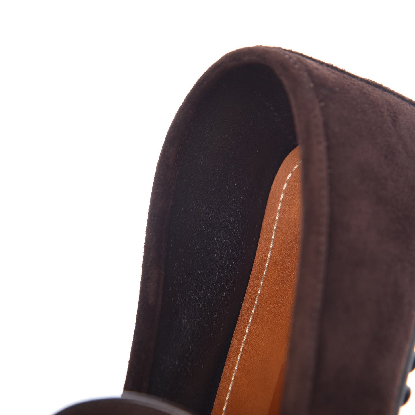 Suede Web Mens Kanye Driver Loafers 10.5 Cocoa