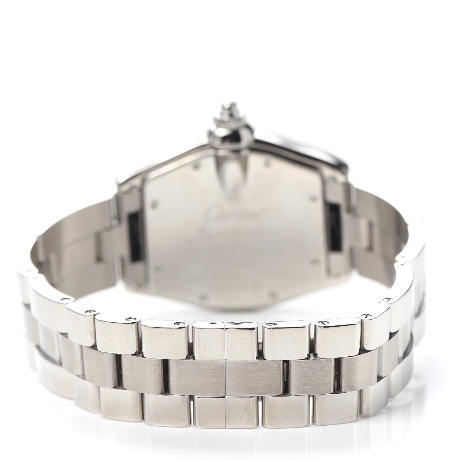 Cartier Stainless Steel 37mm Roadster Automatic Watch Black 3 of 6