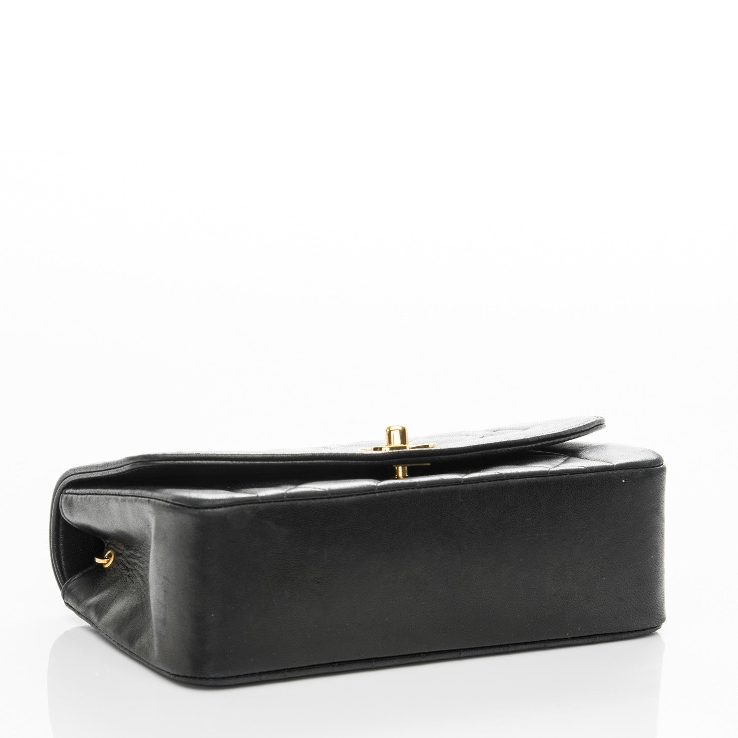 Chanel Lambskin Quilted Small Single Flap Black 4 of 8