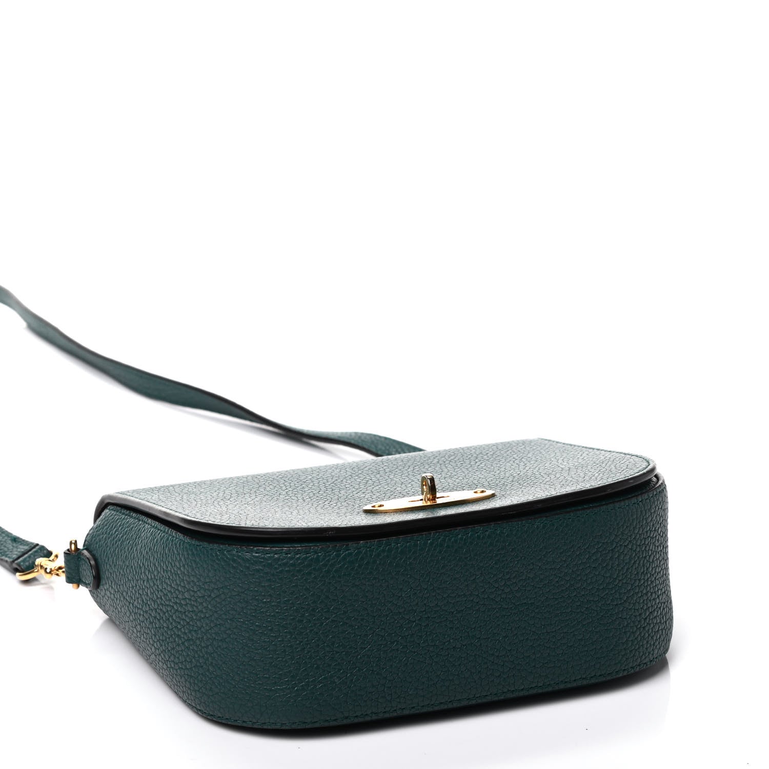 Mulberry Natural Grained Calfskin Small Darley Satchel Ocean Green 3 of 4