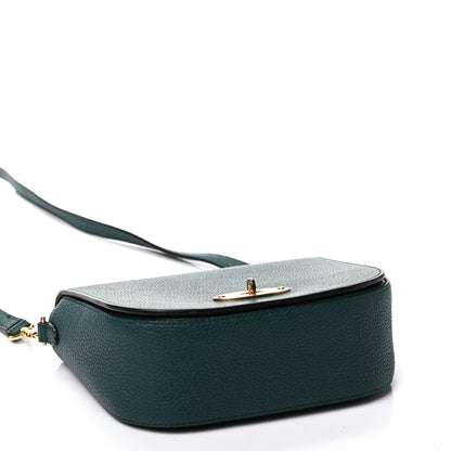 Mulberry Natural Grained Calfskin Small Darley Satchel Ocean Green 3 of 4