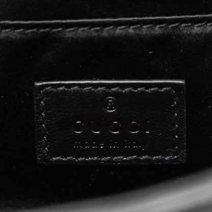 Gucci Nappa Vertical Matelasse Small Maxi Horsebit Chain Shoulder Bag Black 10 of 19