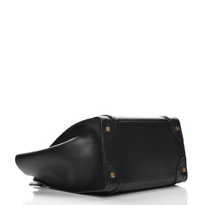 Celine Smooth Calfskin Mini Luggage Black 4 of 14