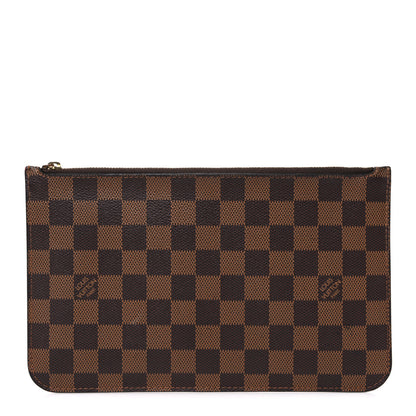 Louis Vuitton Damier Ebene Neverfull MM GM Pochette 1 of 8