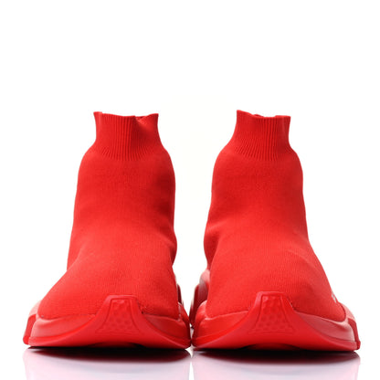Balenciaga Neoprene Knit Mens Speed Sneakers 40 Rouge 2 of 6