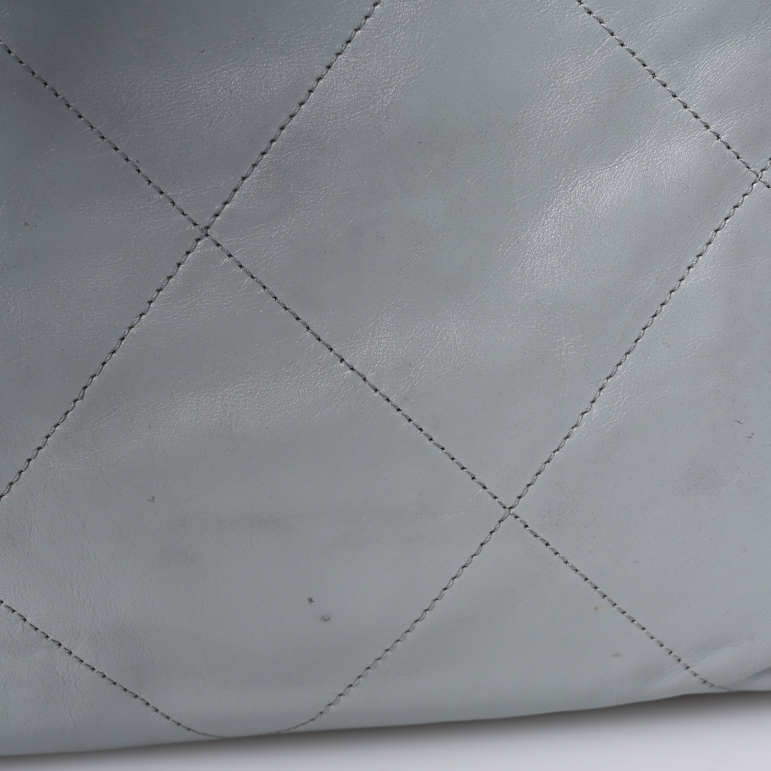 Chanel Shiny Calfskin Quilted Small Chanel 22 Grey 13 of 13