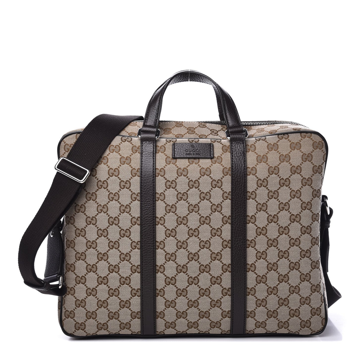 Monogram Briefcase Dark Brown