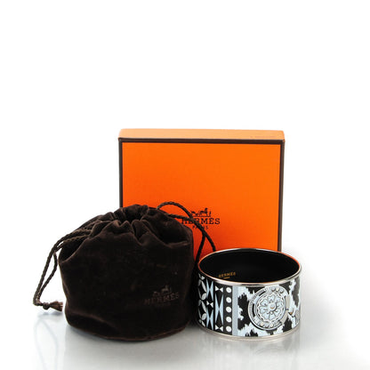 Hermes Enamel Printed Extra Wide Bracelet 65 6 of 6