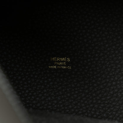 Hermes Taurillon Clemence Picotin Lock 18 PM Etoupe 8 of 10