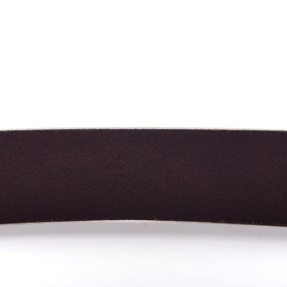 Gucci Guccissima Square G Belt 85 34 Brown 5 of 6