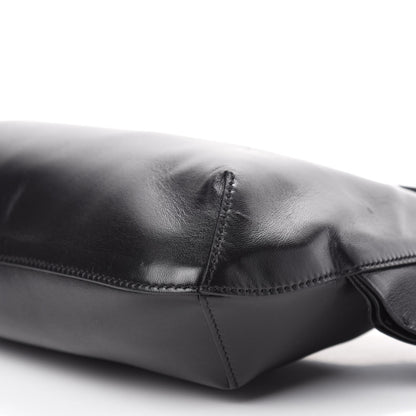 Valentino Garavani Nappa Atelier 04 Rouches Edition Small Ruffle Hobo Black 7 of 9