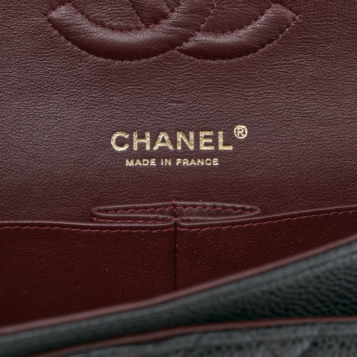Chanel Caviar Quilted Medium Double Flap Black 6 of 13