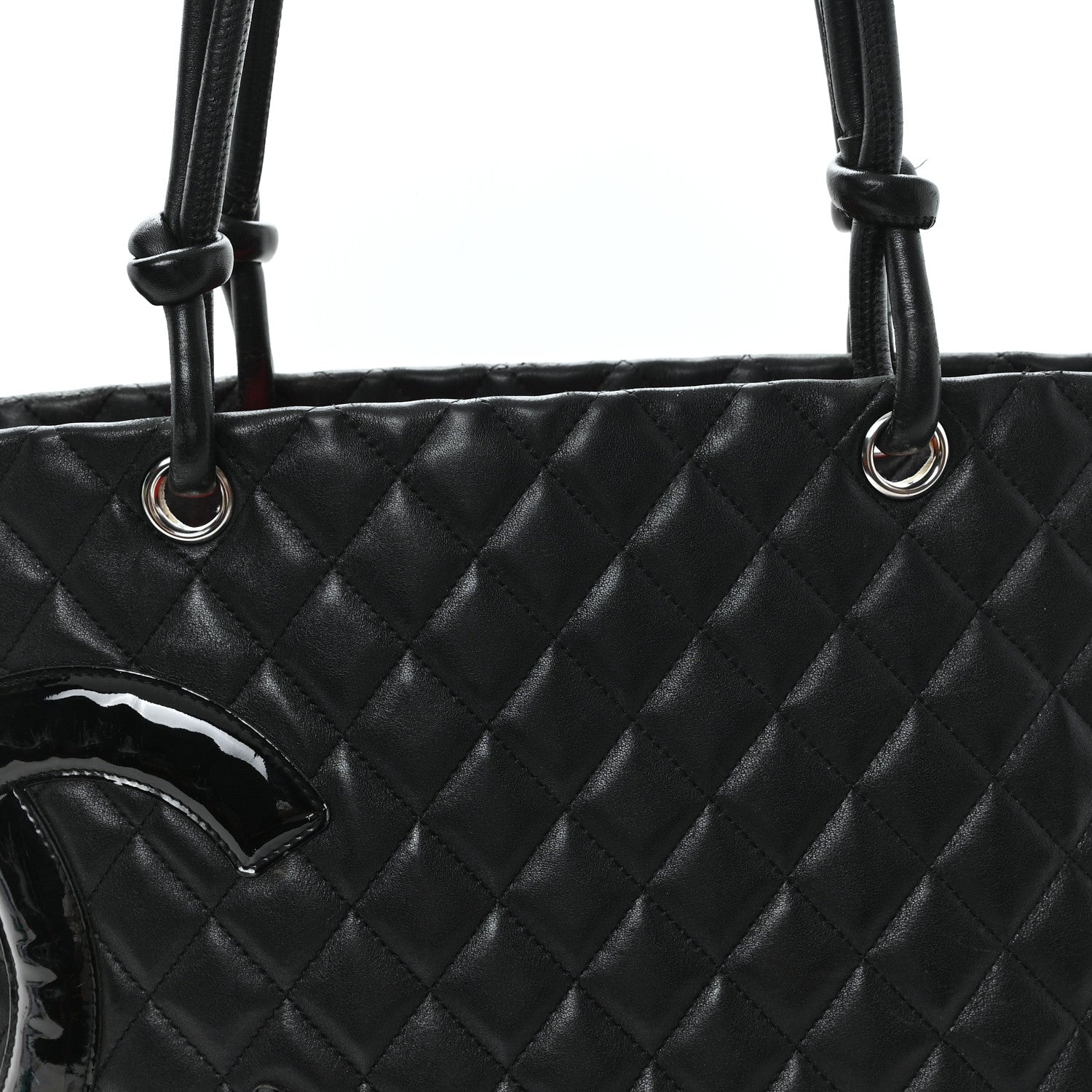 Chanel Calfskin Quilted Large Cambon Tote Black 8 of 12